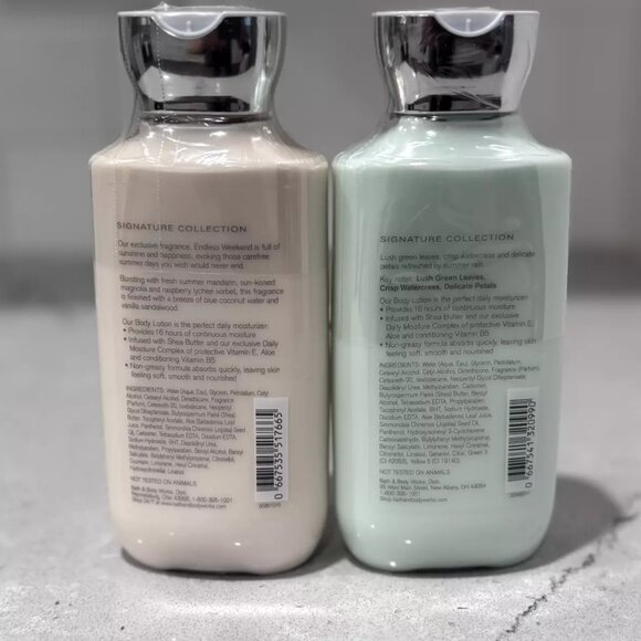 NEW: Bath & Body Works Lotion - Bundle of 2 - 8 FL OZ - Summer/Spring - Picture 3 of 7
